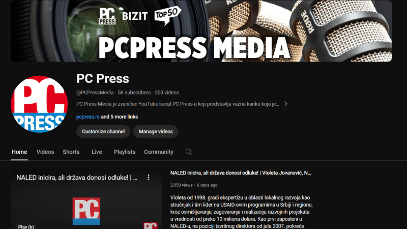 PCPress.rs Image